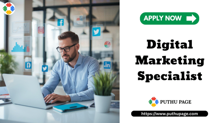 Digital Marketing Specialist – JOOPIUM TECHNOLOGIES வேலை வாய்ப்பு Technopark Trivandrum 2025 - puthupage.com
