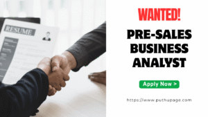 Read more about the article Pre-Sales Business Analyst வேலை வாய்ப்பு Technopark, Trivandrum 2025