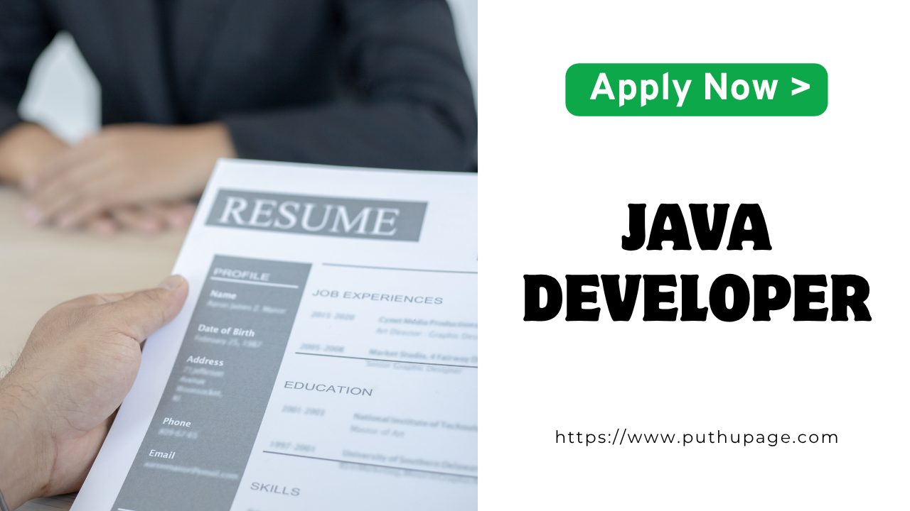 Read more about the article Java Developer – Trois Infotech (P) Ltd வேலை வாய்ப்பு Technopark Trivandrum 2025