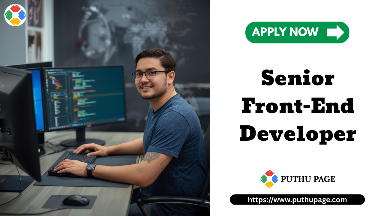 Read more about the article Senior Front-End Developer – ZenturioTech (P) Ltd வேலை வாய்ப்பு Technopark, Trivandrum 2025