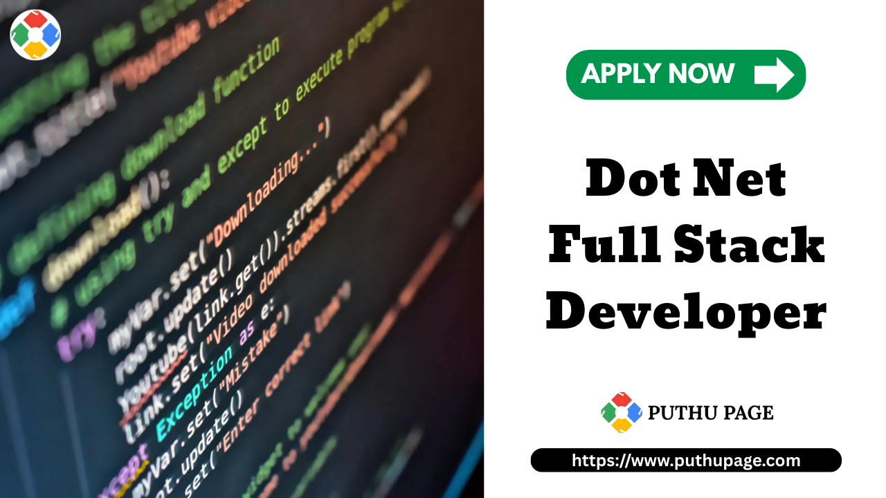 Read more about the article Dot Net Full Stack Developer வேலை வாய்ப்பு – Xpetize Technology Solutions (P) Ltd, Technopark, Trivandrum
