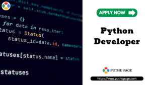Read more about the article Python Developer வேலை வாய்ப்பு – AADILTECH SOLUTIONS PVT. LTD | Kundara, Kollam