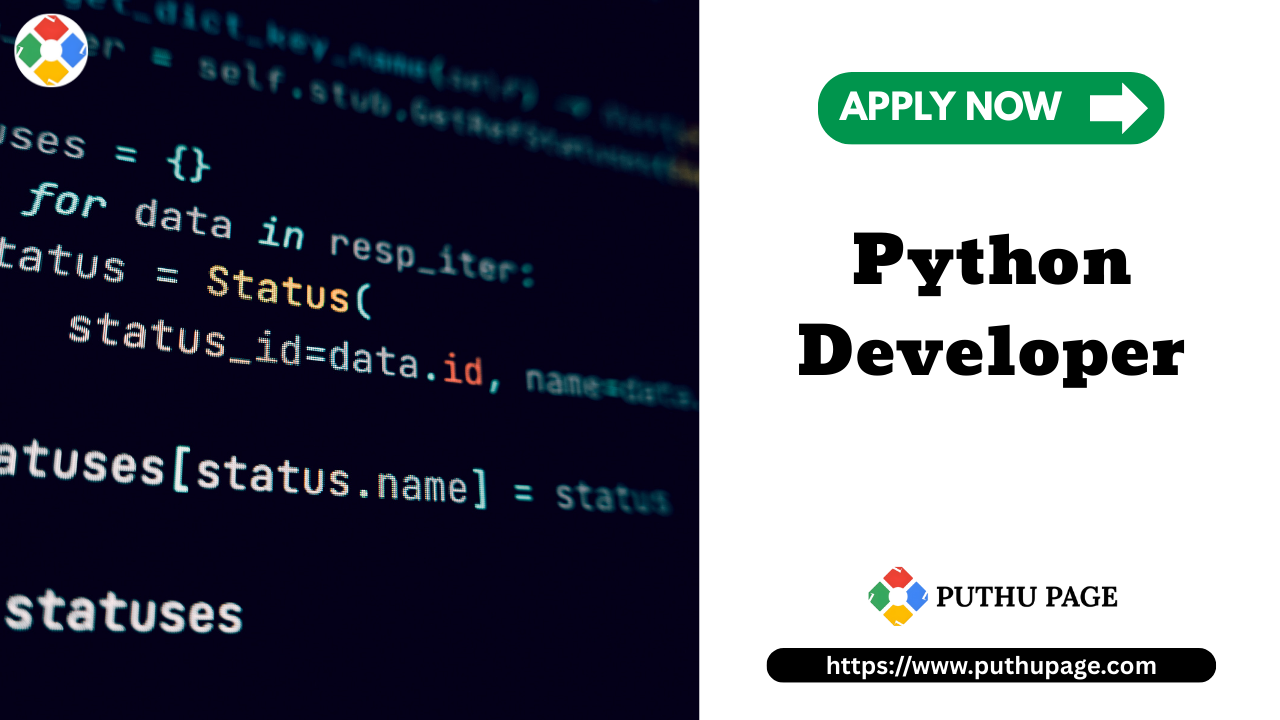 Read more about the article Python Developer வேலை வாய்ப்பு – AADILTECH SOLUTIONS PVT. LTD | Kundara, Kollam