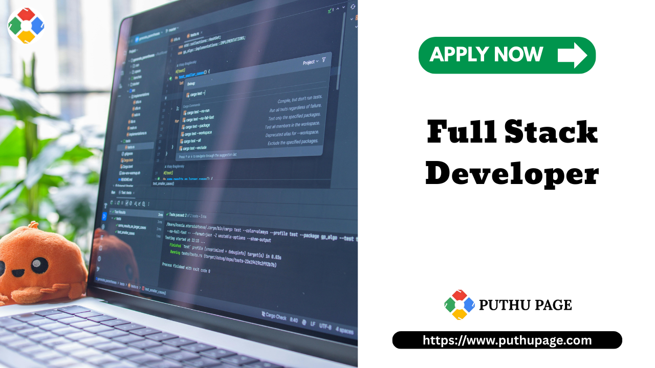 Read more about the article iBoson Innovations (P) Ltd Full Stack Developer வேலை வாய்ப்பு – Technopark, Thiruvananthapuram 2026