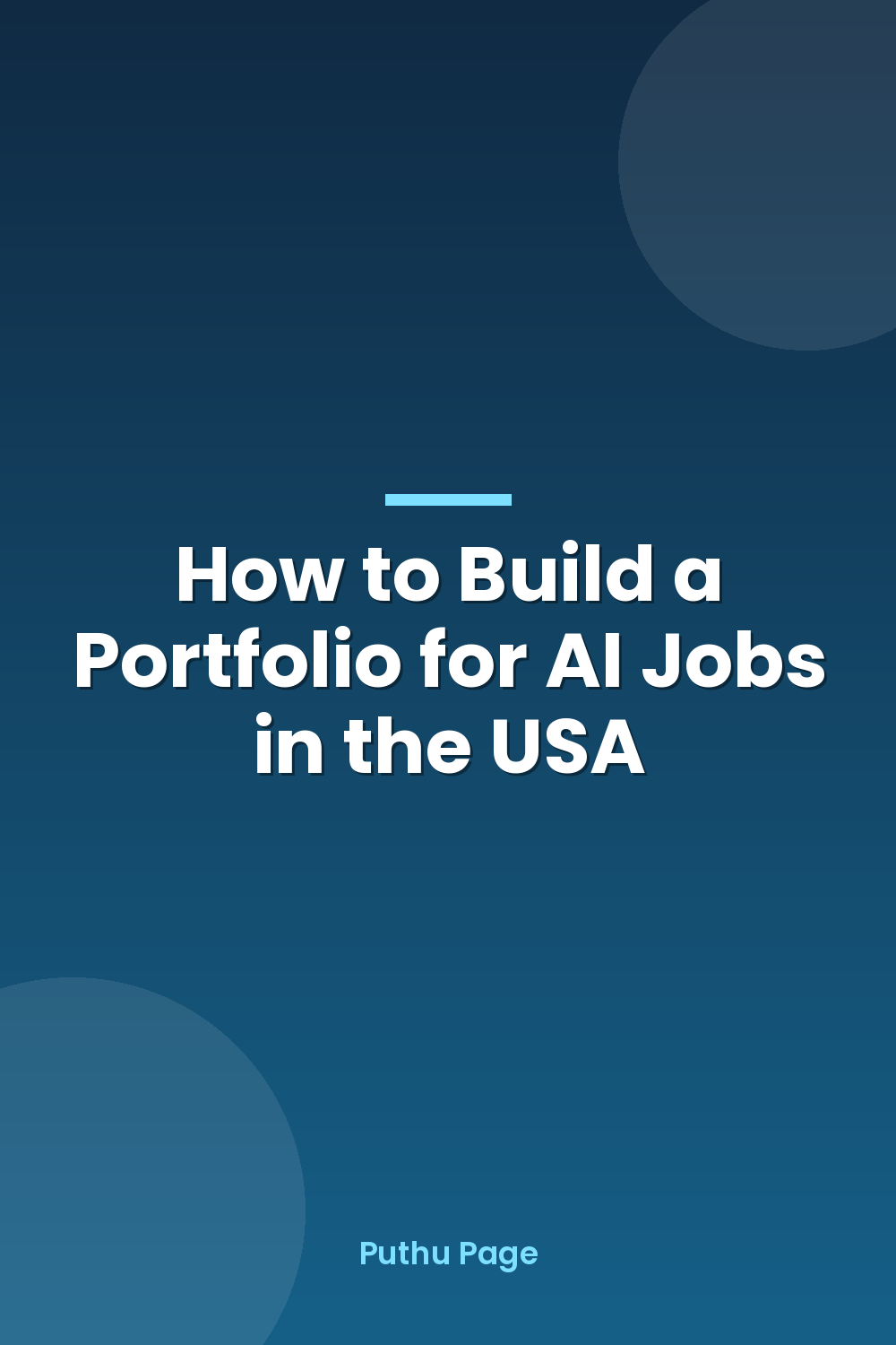 You are currently viewing How to Build a Portfolio for AI Jobs in the USA