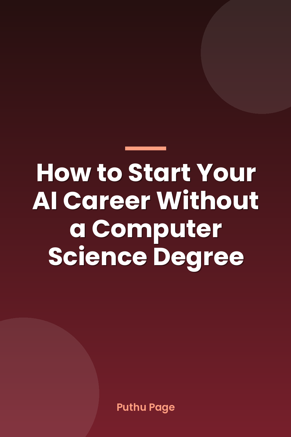You are currently viewing How to Start Your AI Career Without a Computer Science Degree