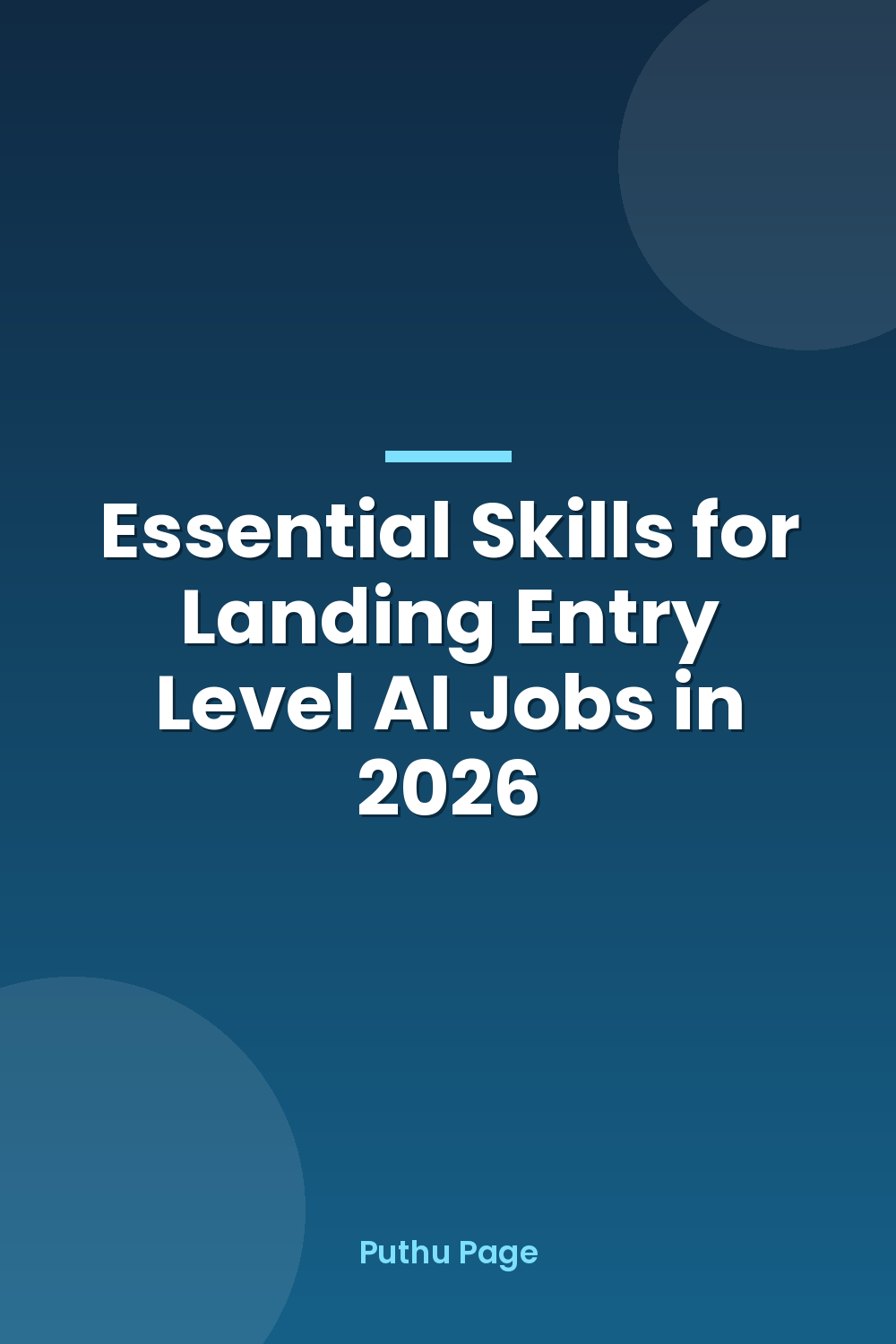 You are currently viewing Essential Skills for Landing Entry Level AI Jobs in 2026